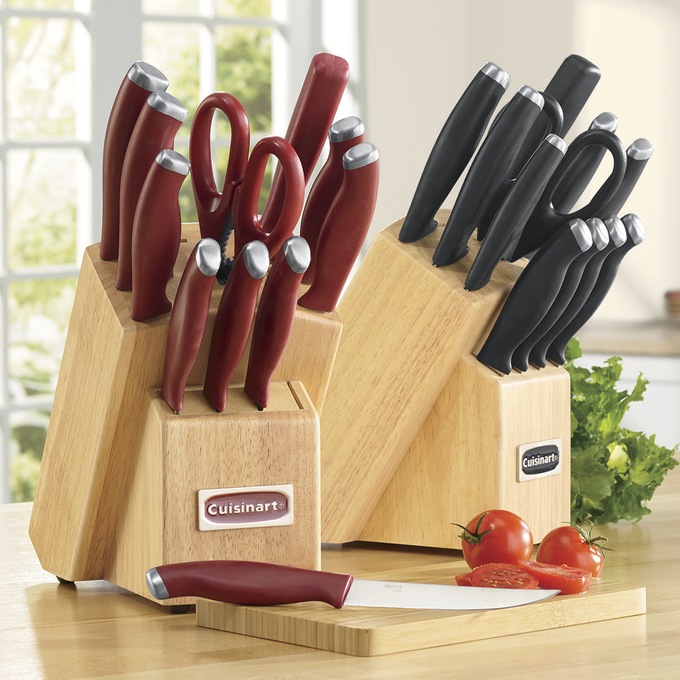 Ginny's® Knife Set with Matching Cutting Board