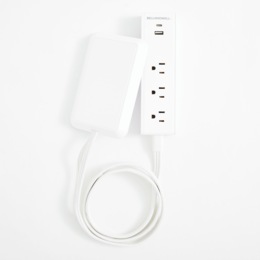 Bell+Howell Slim Power Strip with Surge Protection, , large