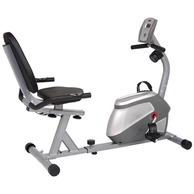 Body Flex Sports Magnetic Recumbent Exercise Bike, , large