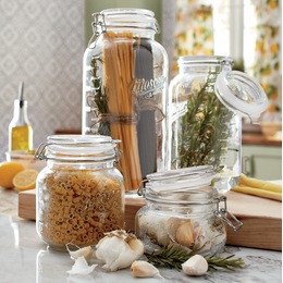 4-Piece Mason Jar Canister Set, , large