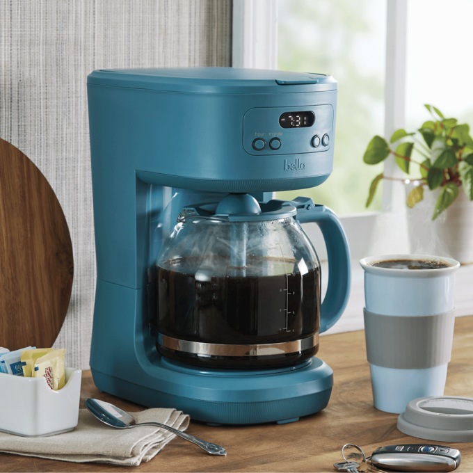 Bella 12-Cup Programmable Coffee Maker, , large