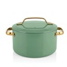 Gotham Steel 11-Piece Modern Kitchen Cookware Set, Sage, large