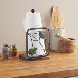 Rei Leaf Paper Towel Holder, , large
