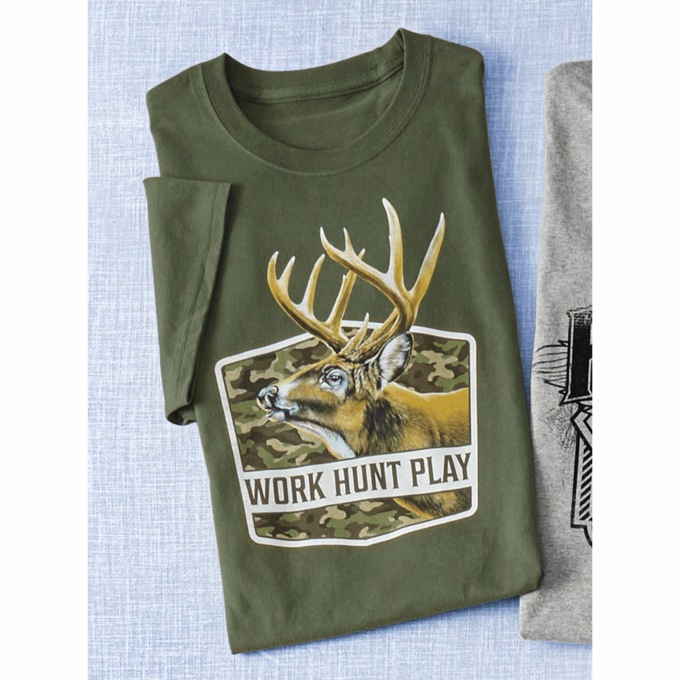Short-Sleeve Graphic Tee, , large