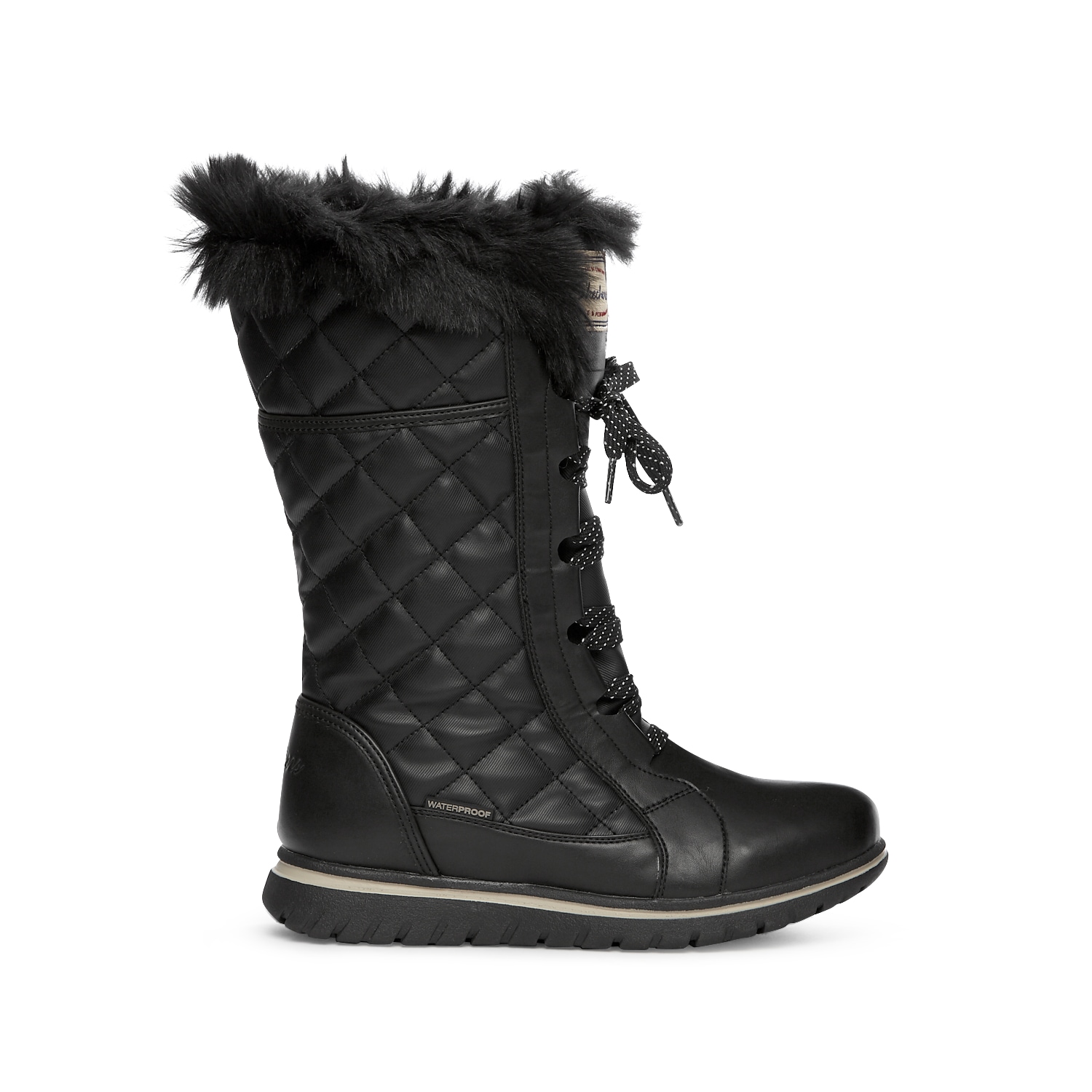 skechers tall quilted boot