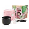 Greenlife 4-Cup Rice and Grains Cooker, Pink, large