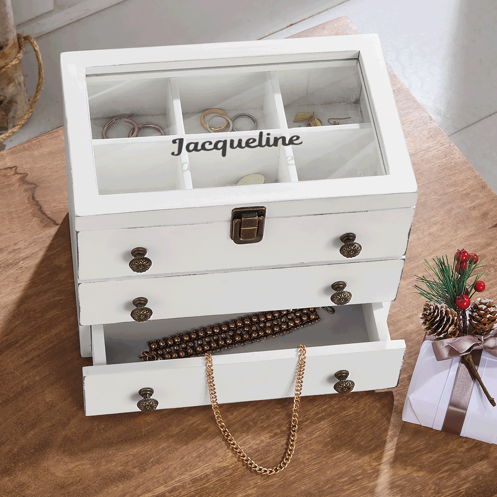 Personalized Jewelry Box, , large