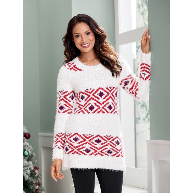 Snowy Heights Tunic, , large