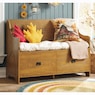Storage Pew with Seat Cushion, , large