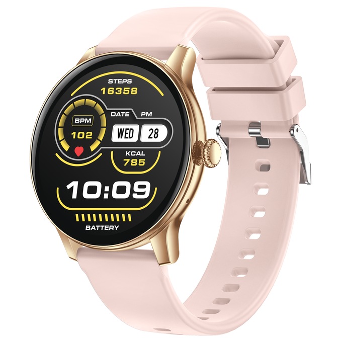 IG Round Smartwatch, Pink, large