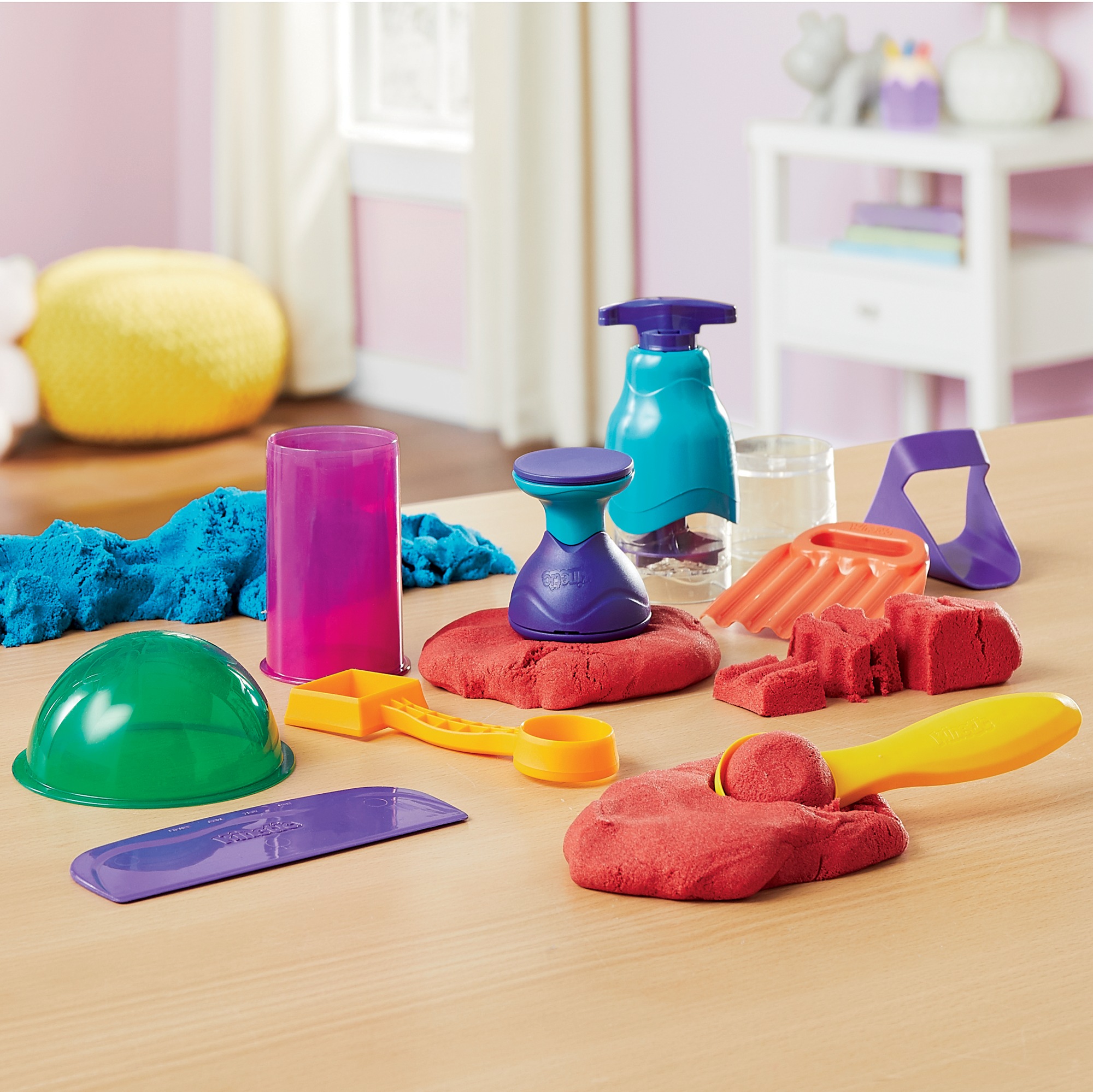 kinetic sand sandisfying