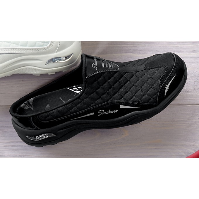 Skechers Women&#39;s Arch Fit Commute Quilted Mule, , large