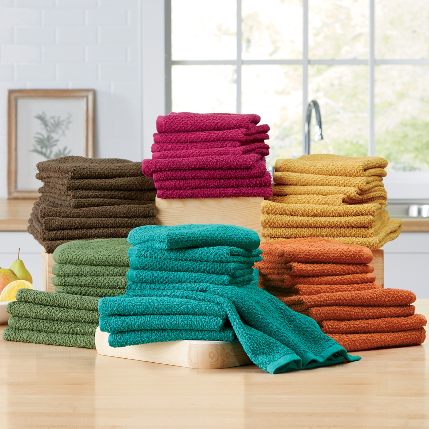 8-Piece Kitchen Traditions Towel Set | Montgomery Ward