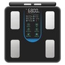 Smart Body Composition Scale with Body Fat Analysis and Bluetooth App Tracking, Black, large