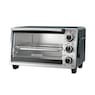 Black+Decker 6-Slice Convection Toaster Oven, Stainless Steel, large