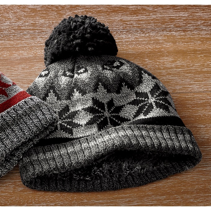 Men&#39;s Heat Holders Fairisle Pom Hat, , large