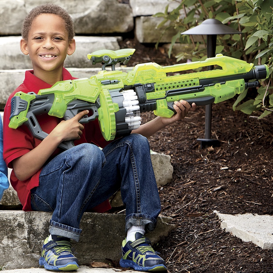 glow in the dark dart blaster