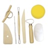 8-Piece Essential Pottery Tool Set, , large