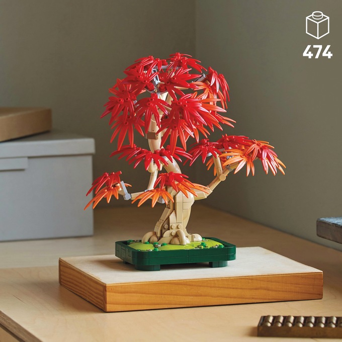 LEGO Botanicals Japanese Red Maple Bonsai Tree, , large