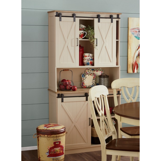 Barn Door Buffet And Hutch Montgomery Ward