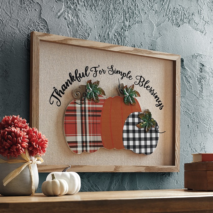 Pumpkin Wall Art, , large