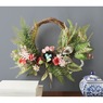 Fern Semi-Wreath with Nest, , large