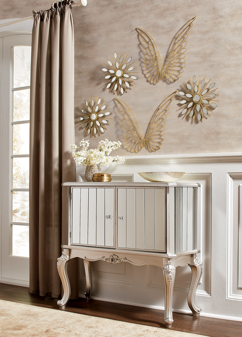 Raphael Mirrored Cabinet, , large