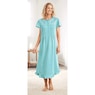 Knit Gown With Embroidery, , large