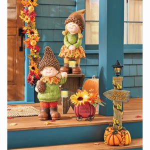 Harvest Friends with Lantern, , large