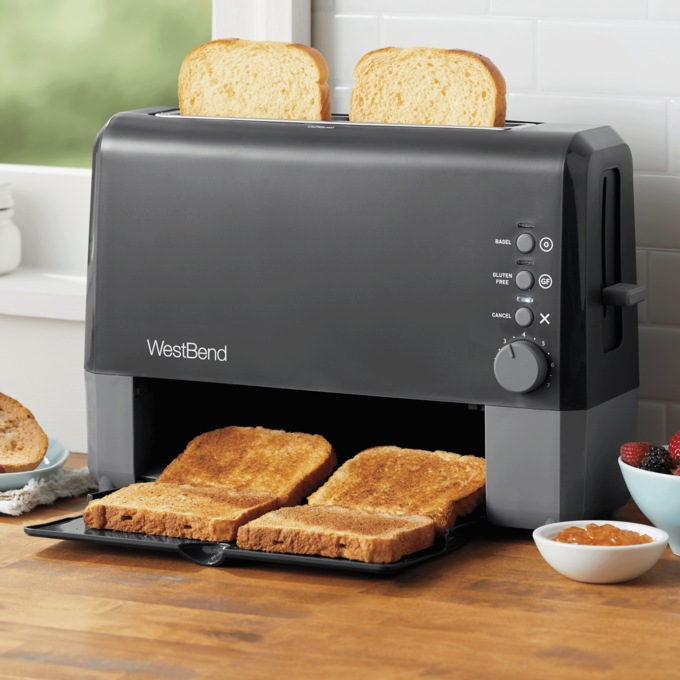 West Bend Quick-Serve Toaster, , large