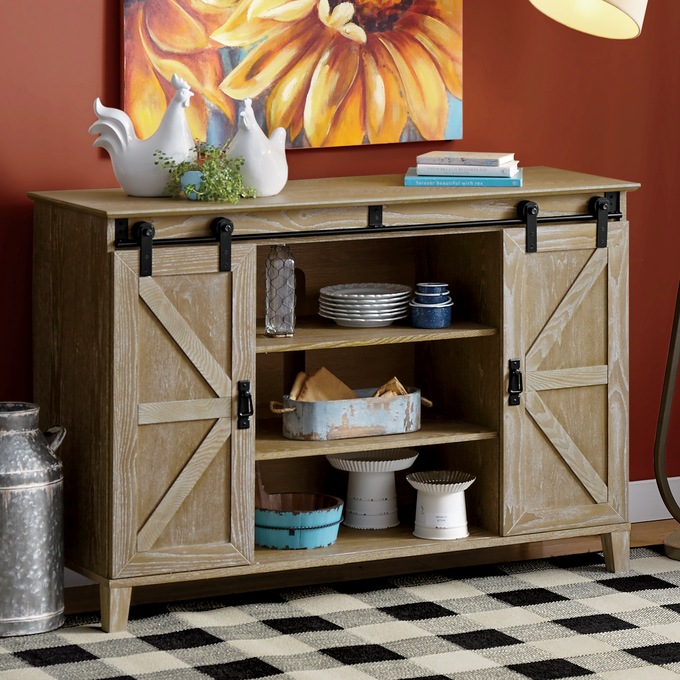 Barn Door Cabinet, , large