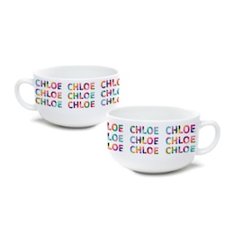 Colorful Name Pattern Personalized Ice Cream Bowl, , large