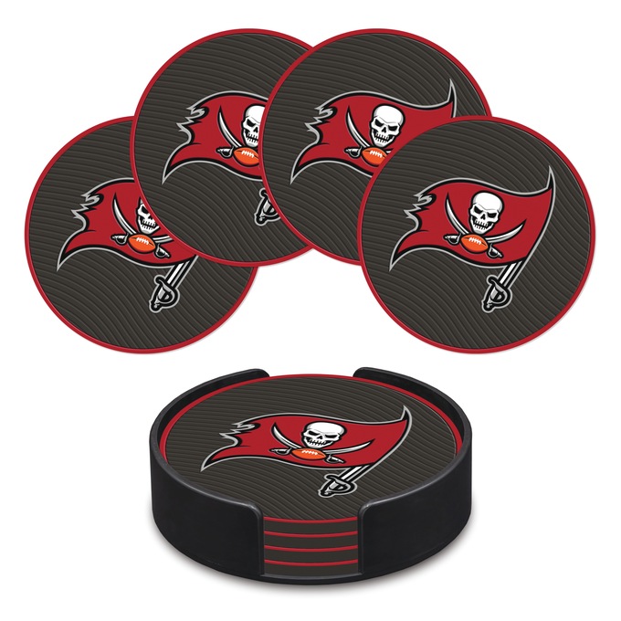 Set of 4 NFL Coasters, , large