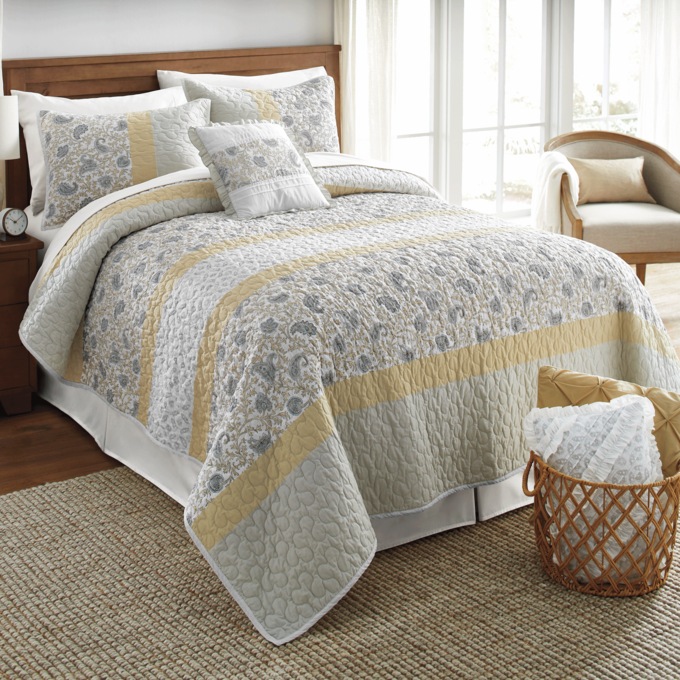 Dawn 6-Piece Quilt Set, , large