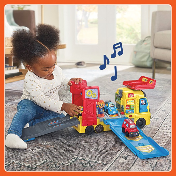 VTech 3-in-1 Race & Repair Hauler, Multi, large