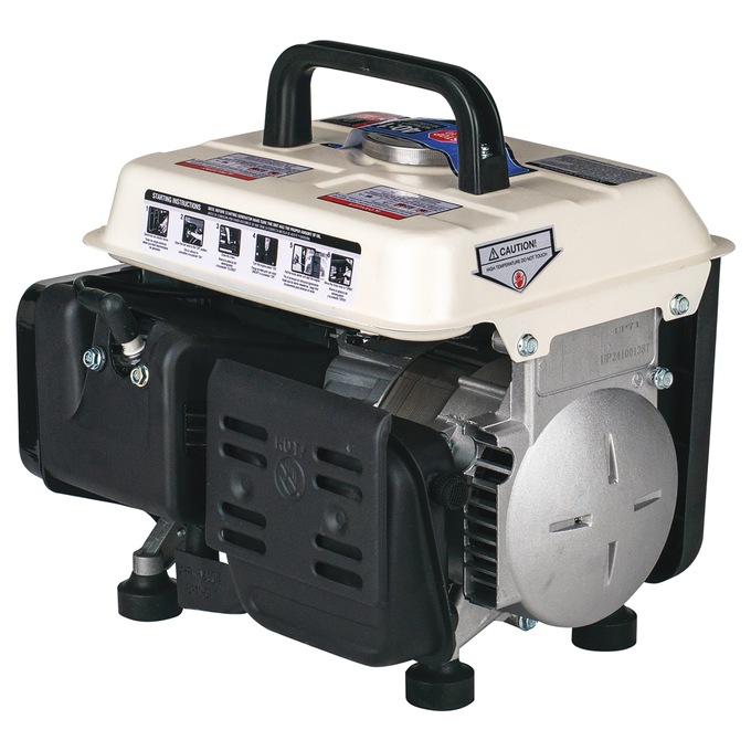 Pulsar 1200W/900W 2-Stroke Gas Generator, Black, large