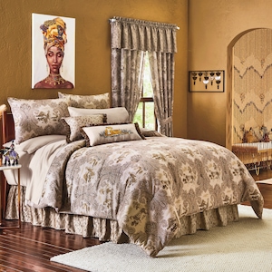 Safari Queen 10-Piece Comforter Set, , large