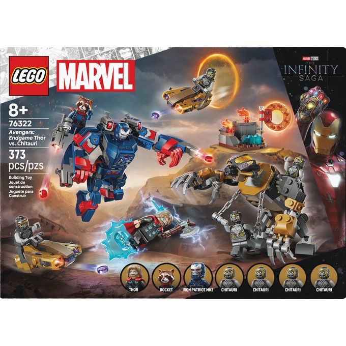 LEGO Marvel Avengers: Endgame Thor vs. Chitauri, , large