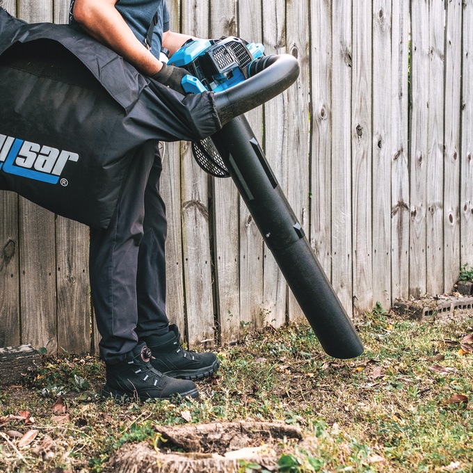 Pulsar 3-in-1 Handheld Leaf Blower, Vacuum and Shredder, Blue, large