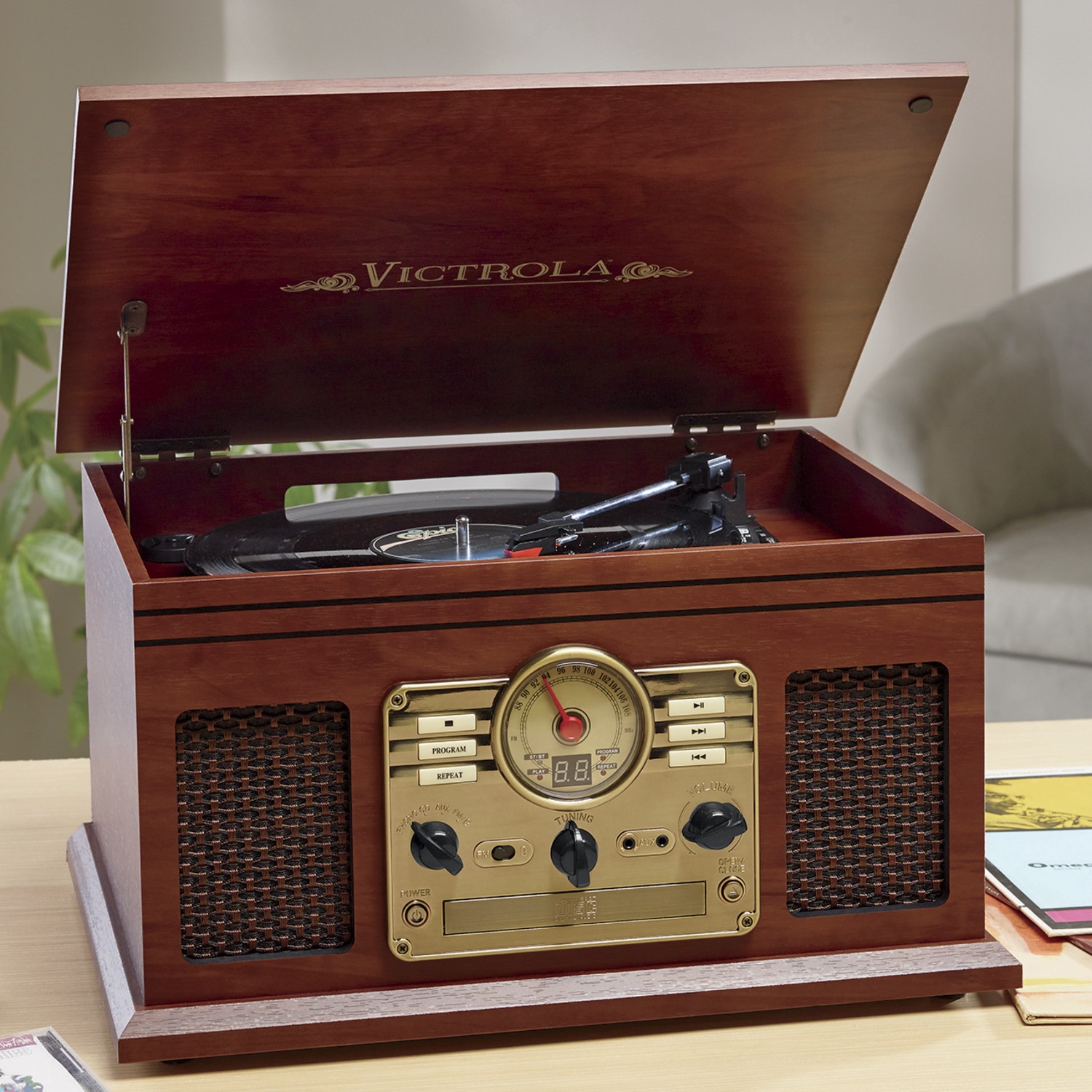 Victrola 6-in-1 Turntable Problems Classic 6-In-1 Turntable with Bluetooth by Victrola | Montgomery Ward