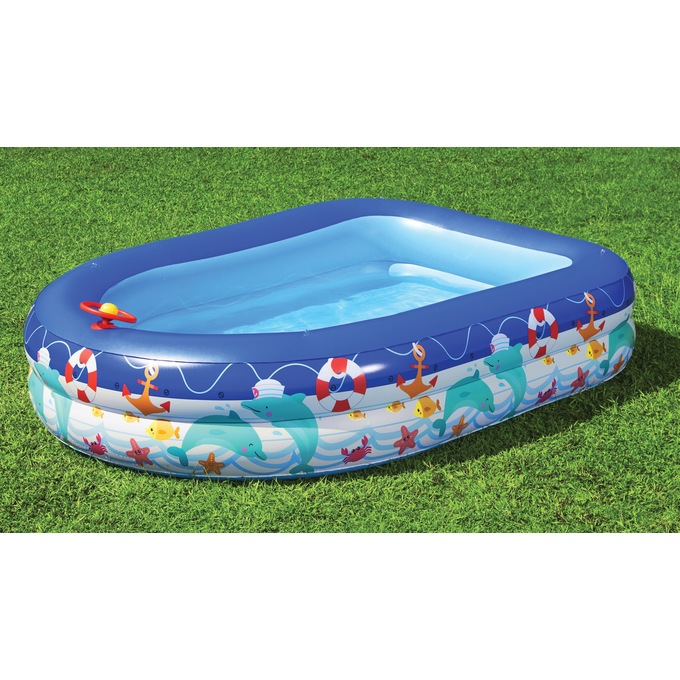 Bestway H2O-GO Sea Captain Pool with Sun Shade, , large