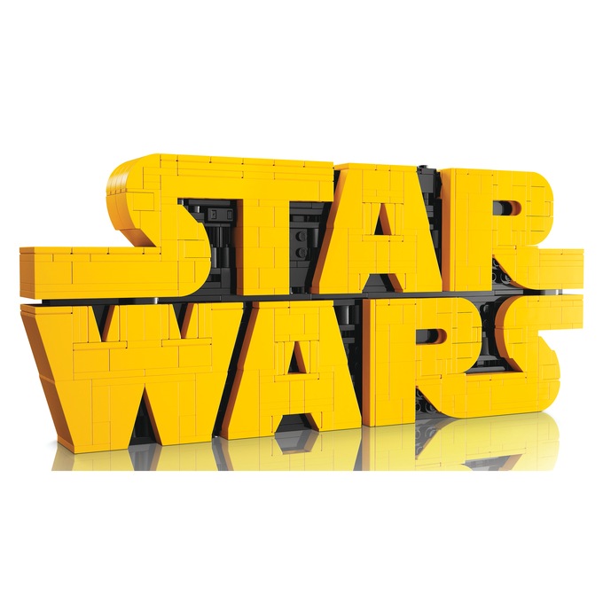 LEGO Brick-Built Star Wars™ Logo, , large