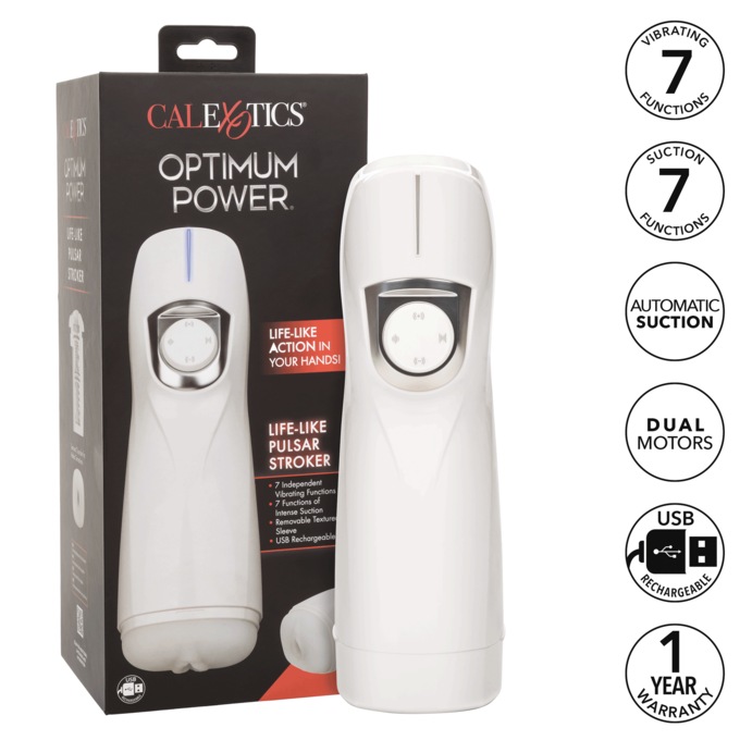 Optimum Power Life-Like Pulsar Stroker By Calexotics, , large