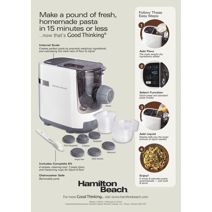 Hamilton Beach Pasta Maker, , large