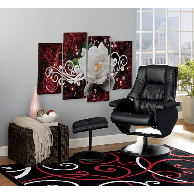 Farr Recliner with Ottoman, , large