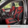 14-Piece Car Seat Cover Set - Universal Fit with Steering Wheel and Belt Covers, , large