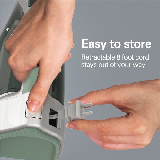 Hamilton Beach Durathon Digital Nonstick Iron, Green, large