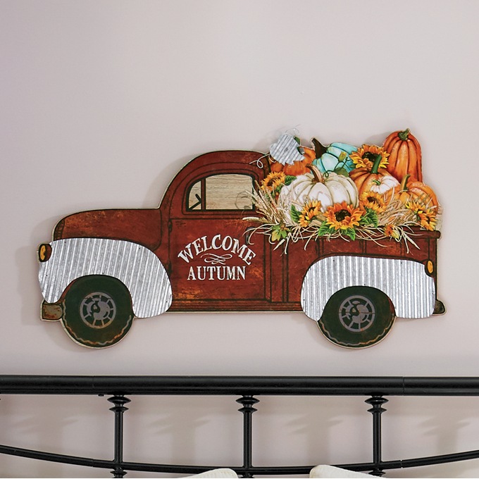 Harvest Truck Wall Decor Montgomery Ward
