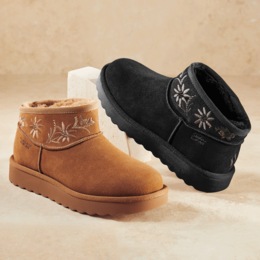 Skechers Slip-Ins Genuine Suede Cozy Chateau Boot, , large
