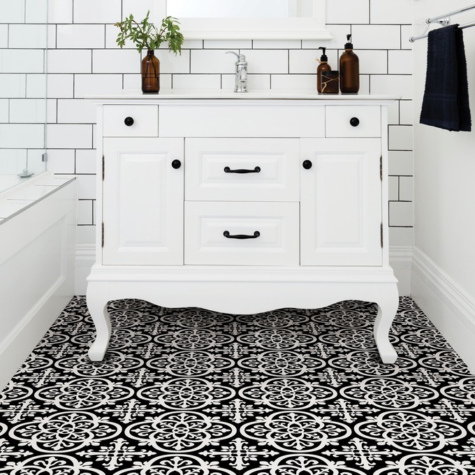 Peel and Stick Floor Tiles, , large
